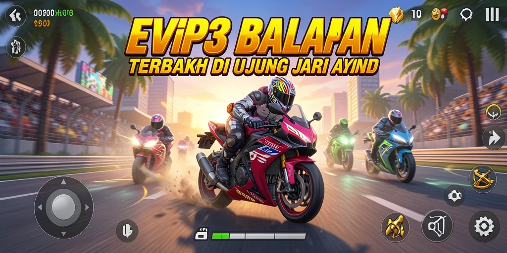 Gameplay mendebarkan dan grafik memukau dari EVIP3.