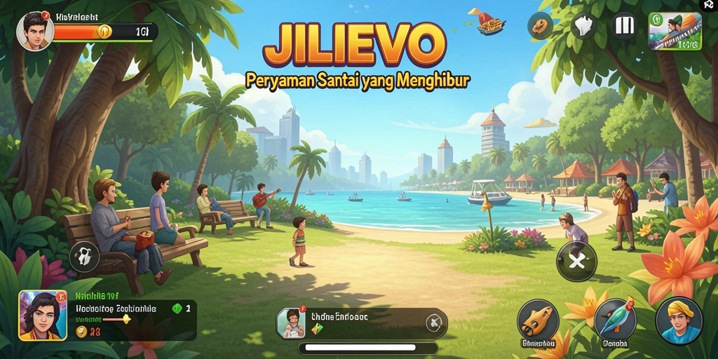 Screenshot utama JILIEVO menampilkan gameplay yang sederhana dan mengasyikkan.