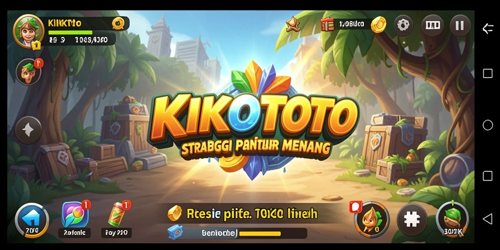 Tangkapan layar gameplay KIKOTOTO menampilkan aksi strategi menarik.