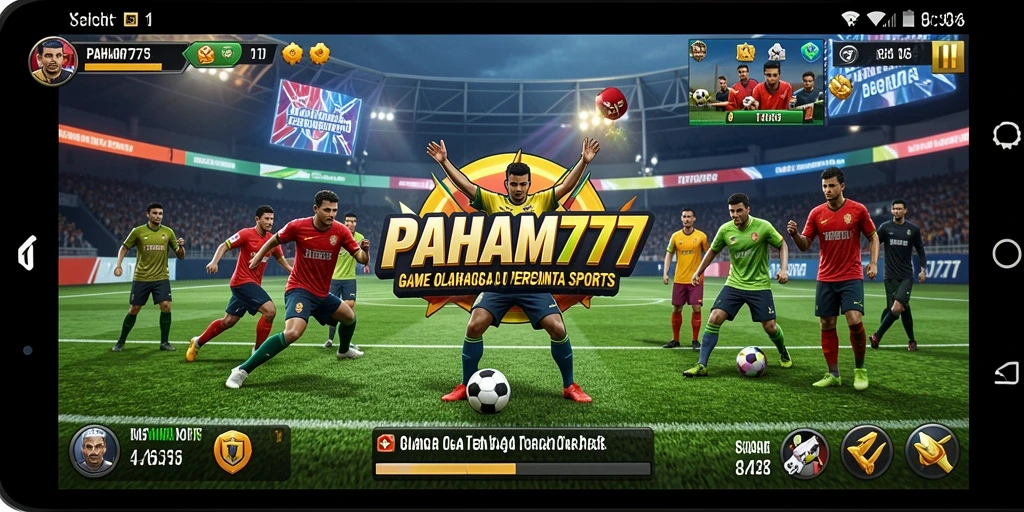 Tampilan gameplay seru di PAHAM777 dengan berbagai jenis olahraga.
